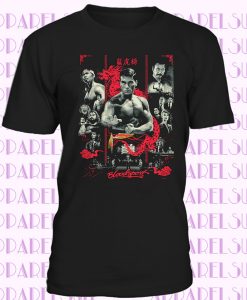 Bloodsport Mens Martial Arts Jean Claude Van Damme Movie Top Frank Dux