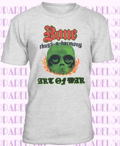 Bone Thugs N’ Harmony 1997 Art Of War Tour Rap Tee Reprint Rare