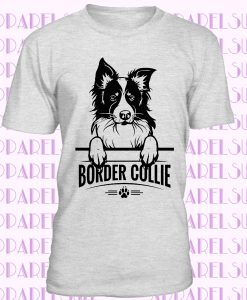 Border Collie T-Shirt Mens dog lover gift