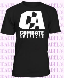 Combate Americas White Logo Latin American Hispanic