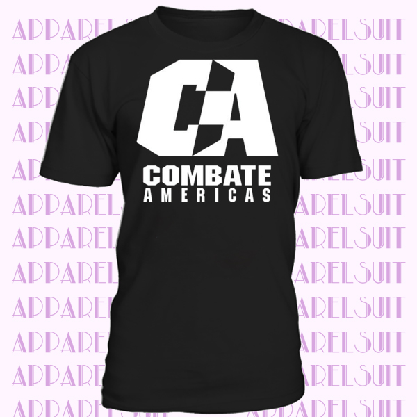 Combate Americas White Logo Latin American Hispanic