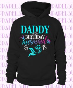 Daddy Of The Birthday Mermaid Matching Family