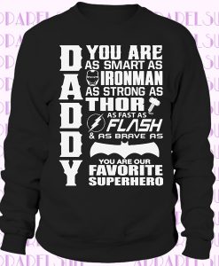 Day Shirt Daddy Superhero Best Gift For Dad