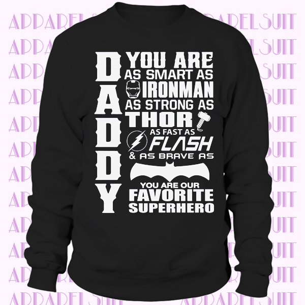 Day Shirt Daddy Superhero Best Gift For Dad