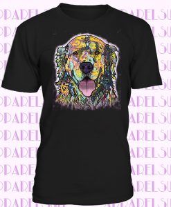 Dean Russo Pop Art - Golden Retriever Dog Hand Dyed