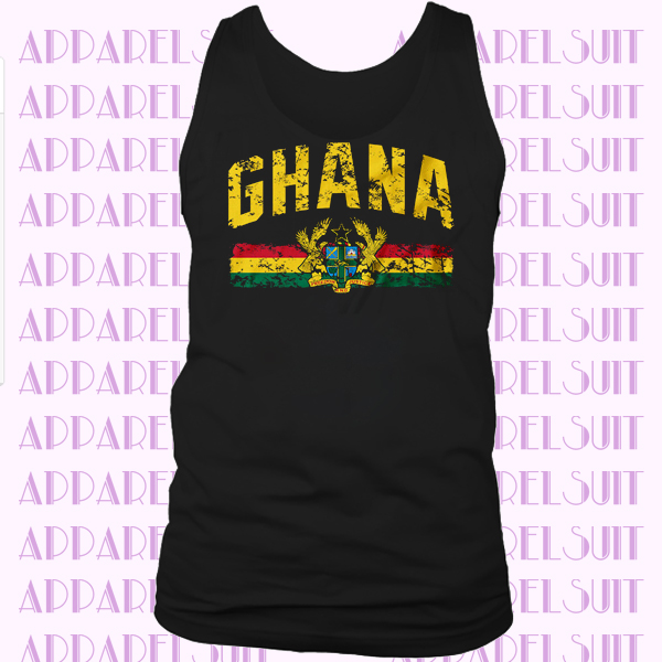 Ghana Ghana Coat of Arms Flag