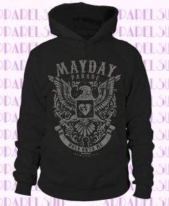 Mayday Parade Mens Hold Onto ME Broken Heart Eagle Crest Image