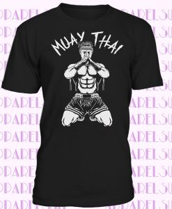 Muay Thai Herren Siebdruck Mma Kickboxen Training Top