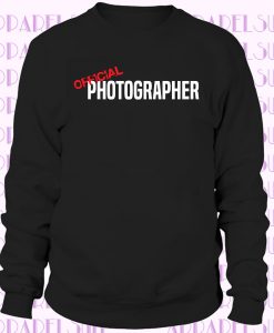 Official Photographer Wedding Event Baby Photography Uniform
