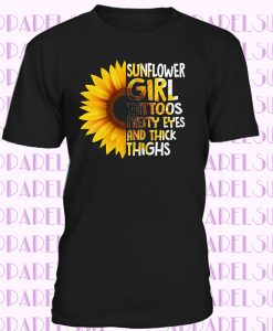 Sunflower Girl Tattoos Pretty Eyes Thick Thighs