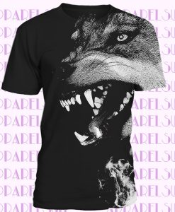 T-shirt Animals White Wolf