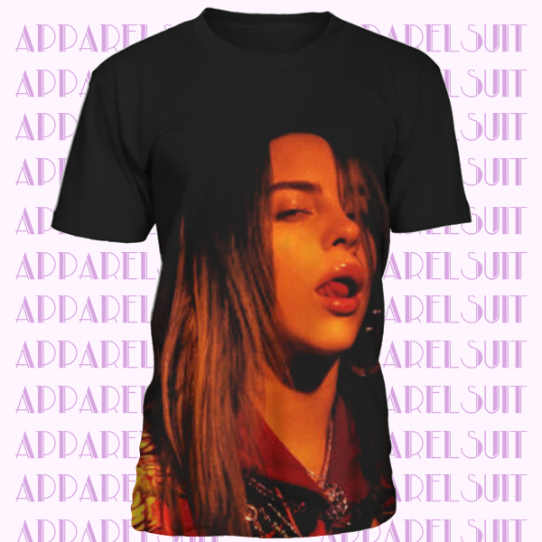 T-shirt fullprint Billie Eilish