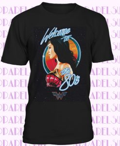 Wonder Woman WW 1984 Movie Cinema 2020 Poster Black T-shirt