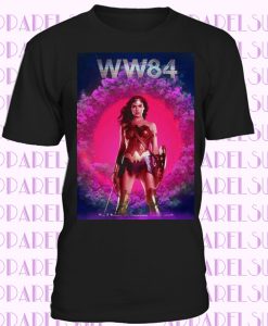 Wonder Woman WW84 1984 Movie Poster 2020 Black Cotton
