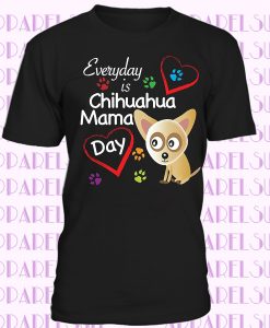 Chihuahua Mama T-Shirt Gift for Chihuahua Mom Funny Vintage Gift