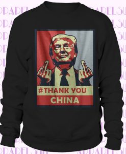 Donald Trump 2020 Thank You China Funny