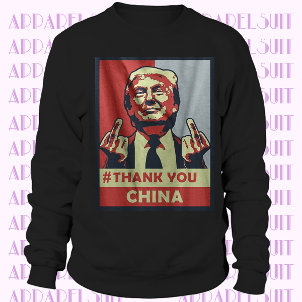 Donald Trump 2020 Thank You China Funny