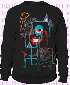 Geometrical Eye Sweatshirt