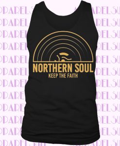 Northern Soul Keep The Faith Record Orange Logo