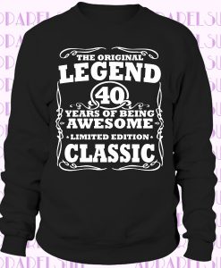 Original Legend 40 Birthday