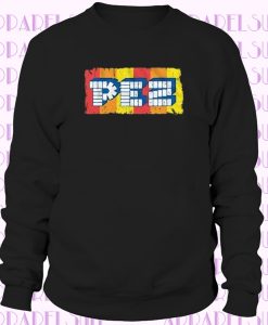 PEZ Black Heather Logo Crewneck Graphic