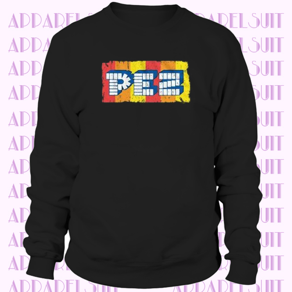 PEZ Black Heather Logo Crewneck Graphic