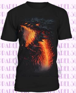 The Mountain Unisex Child Lavaborn Dragon Fantasy T Shirt