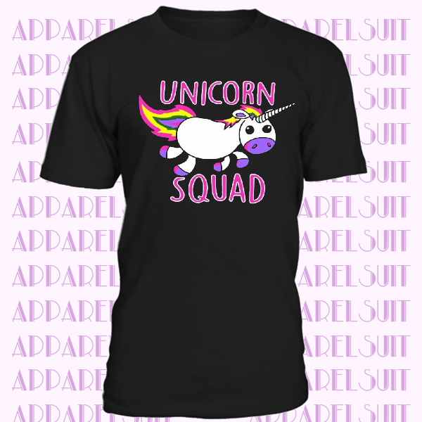 Unicorn Squad Muscle Shirt Fantasy Rainbow