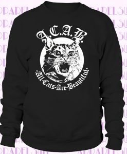 All Cats Are Beautiful Soon To Be A Mommy Letters Sweatshirt