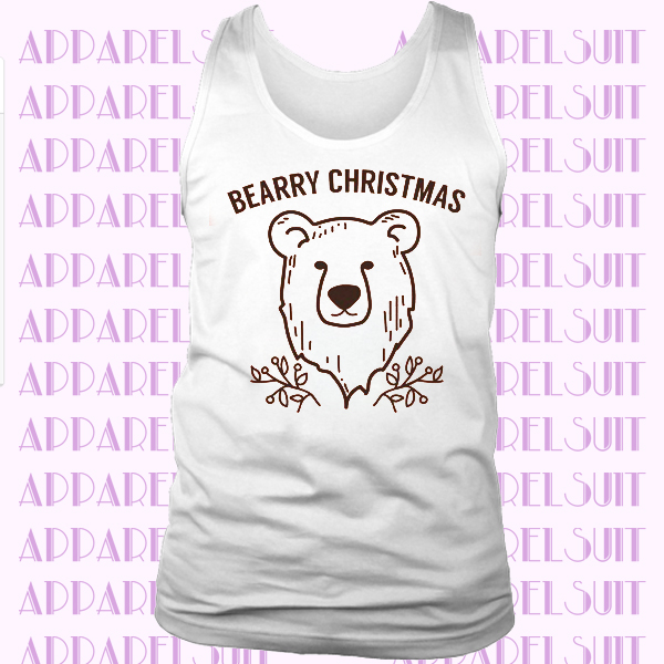 Bearry Christmas Bear Tanktop