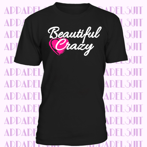 Beautiful Crazy Concert Fan T-shirt