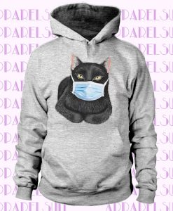 Casual Womens Cat Print Summer Hoodie