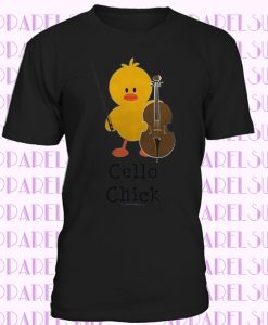 Cello Chick Women's Dark T Shirt