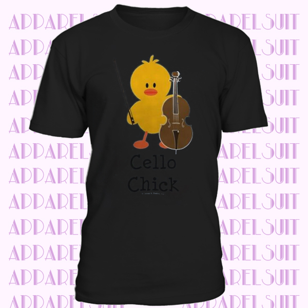 Cello Chick Women's Dark T Shirt