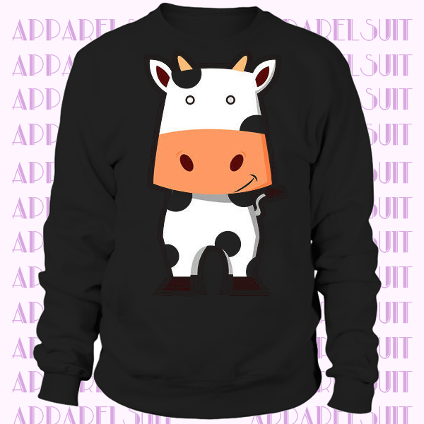 Cute Cow Animal Farm Sweatshirt