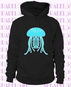 Cute Jellyfish Tentacles Ocean Hoodie