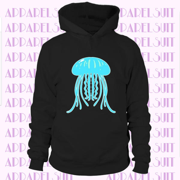 Cute Jellyfish Tentacles Ocean Hoodie