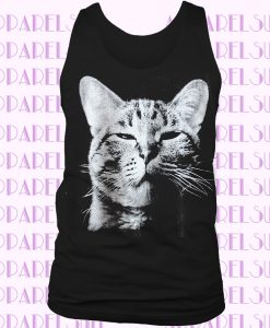 Cute Kitten Cat Hippie Grunge Tanktop