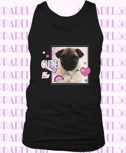 Cute Pug Puppy Dog Love Tanktop