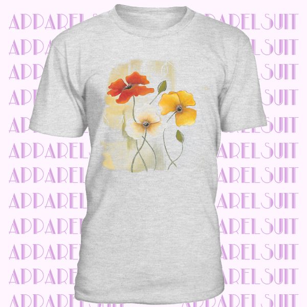 Delightful Splendor Floral Ladies Flowers T-Shirt