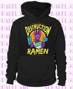 Dragon Ball The Destruction Of Ramen Beerus Hoodie