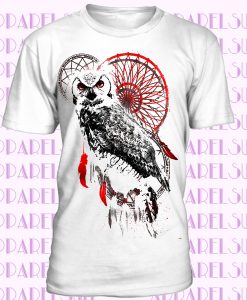 Dream Catcher Owl Animal T-shirt