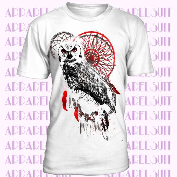 Dream Catcher Owl Animal T-shirt