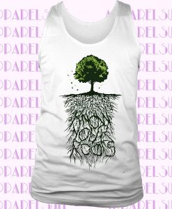 Earth Tree Roots Nature Womens Tanktop