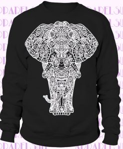 Elephant Animal Lover Cool Wild Africa Safari Sweatshirt