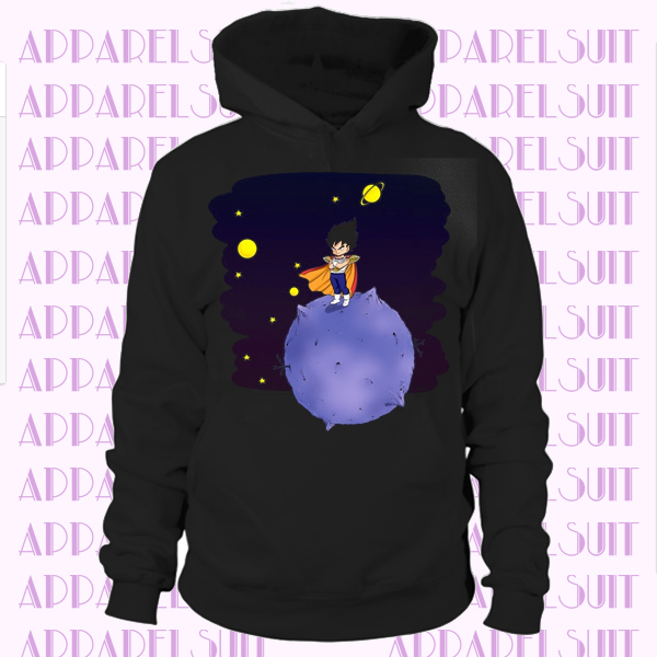 Funny Dragon Ball Z Vegeta Parody The Little Prince Hoodie