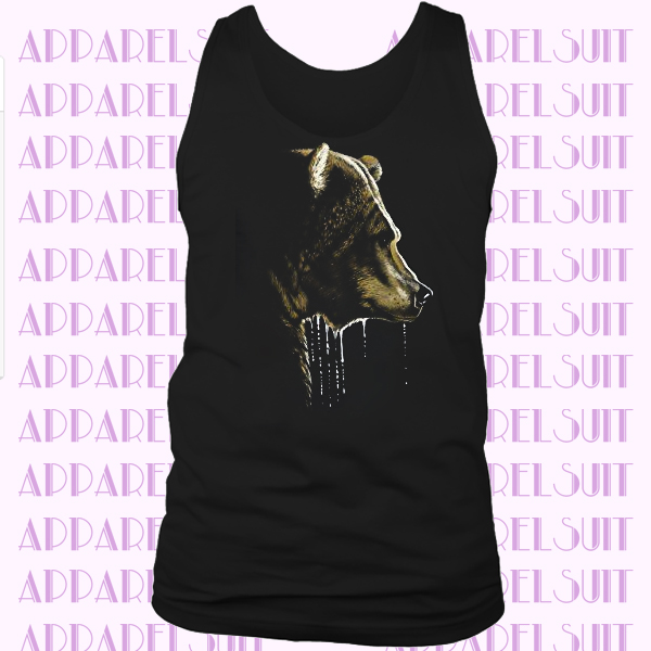 Grizzly Bear Wild Spirit Animal Forest Nature Tanktop