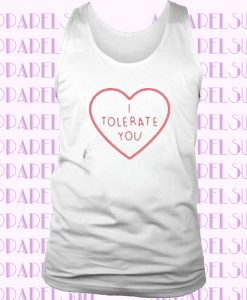 I Tolerate You Grey Tanktop