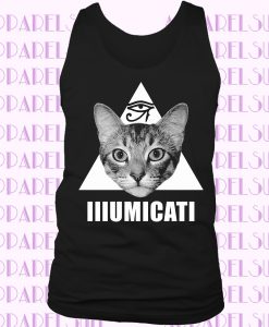 Illumicati Cat Illuminati Funny Cool Retro