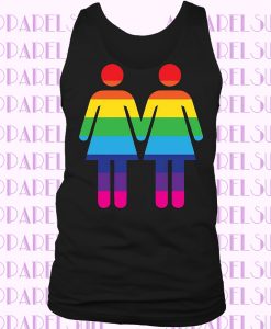 Lesbian Toilet Sign Tanktop